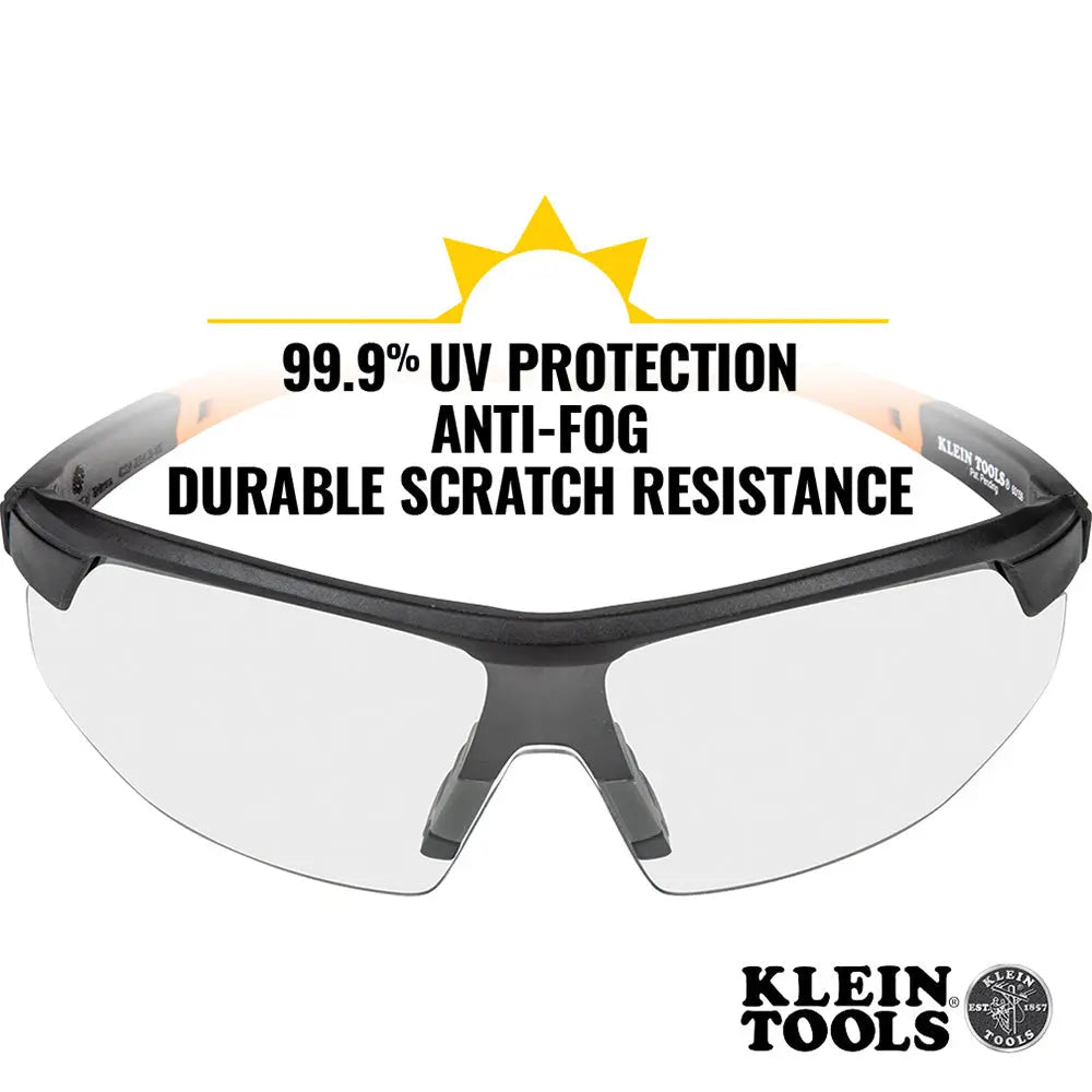 Standard Safety Glasses, Clear Lens Klein Tools
