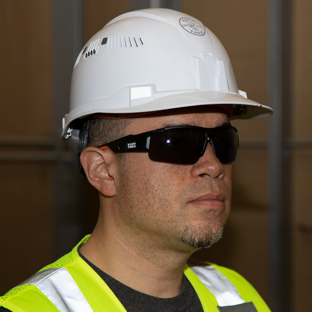 Professional Safety Glasses, Gray Lens