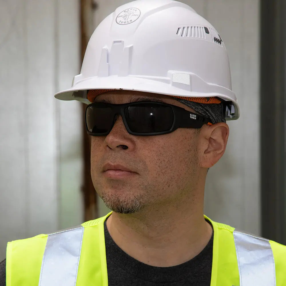 Professional Safety Glasses, Full Frame, Gray Lens Klein Tools