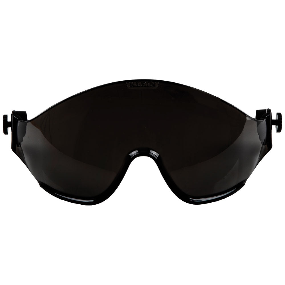 Safety Helmet Visor, Gray Tinted