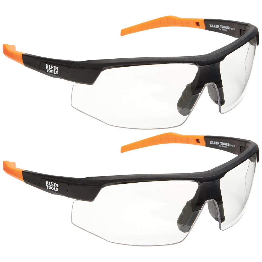 Klein - Standard Safety Glasses, Clear Lens, 2-Pack Klein Tools