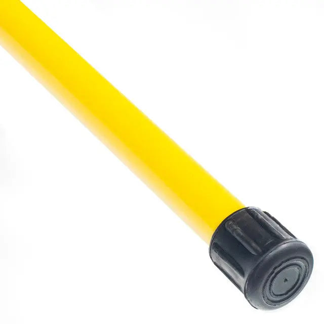 NOTCH FIBERGLASS HOLLOW POLE WITH FEMALE & BOOT ENDS 4FT Notch