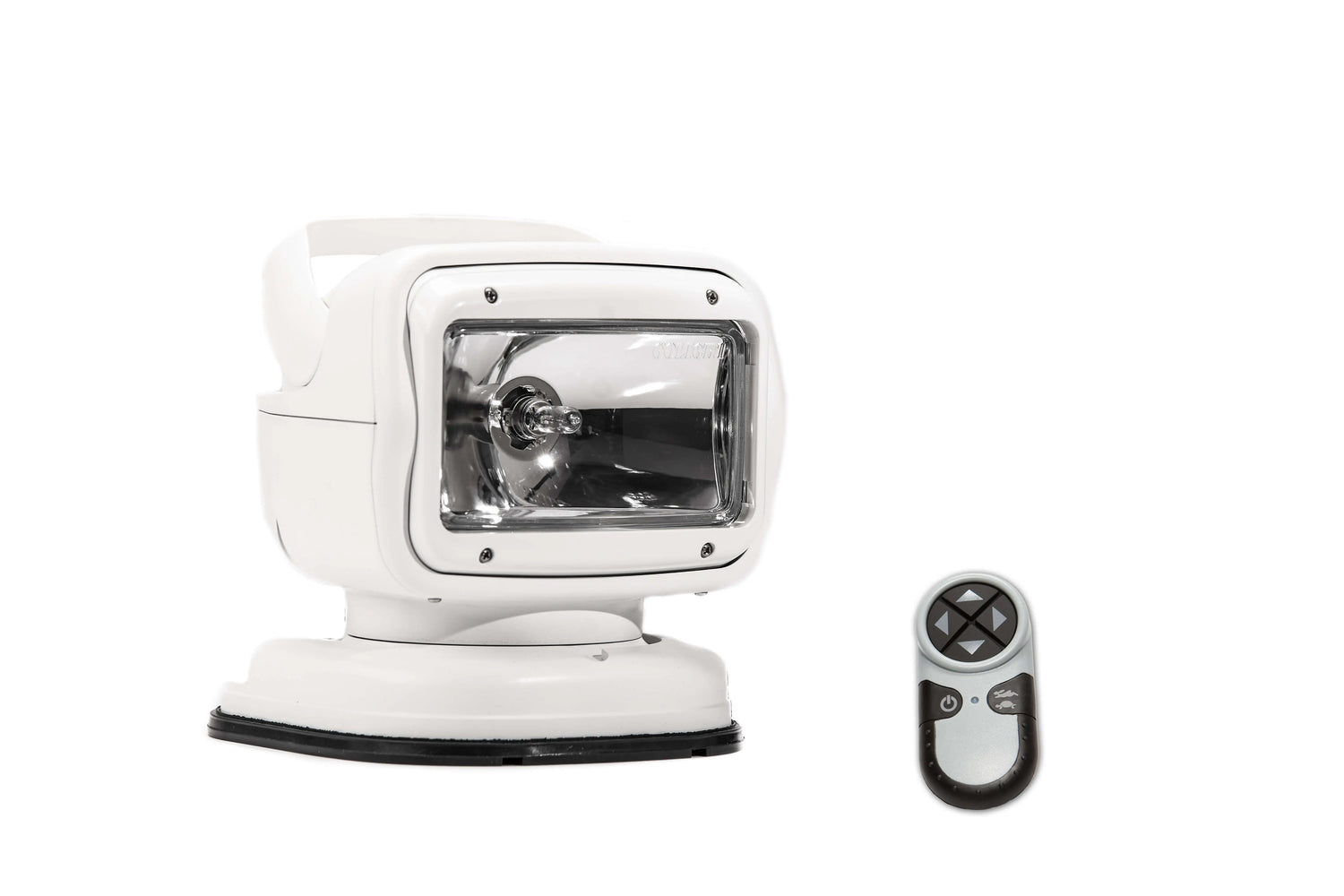 Golight GT Halogen 12 Volt - Portable Light-Permanent Shoe Mounting - Handheld Wireless Remote GoLight