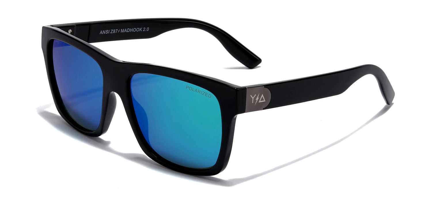 Z87 MADHOOK2.0 LR: GREEN REVO POLARIZED Wye Delta LLC