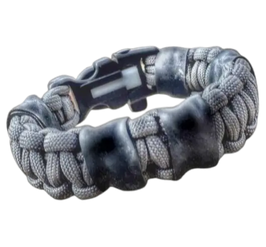 Scout Slimline: Minimalist's Paracord Bracelet for Survival Essentials - Fire, Cut, Shelter, Signal Superesse Straps LLC
