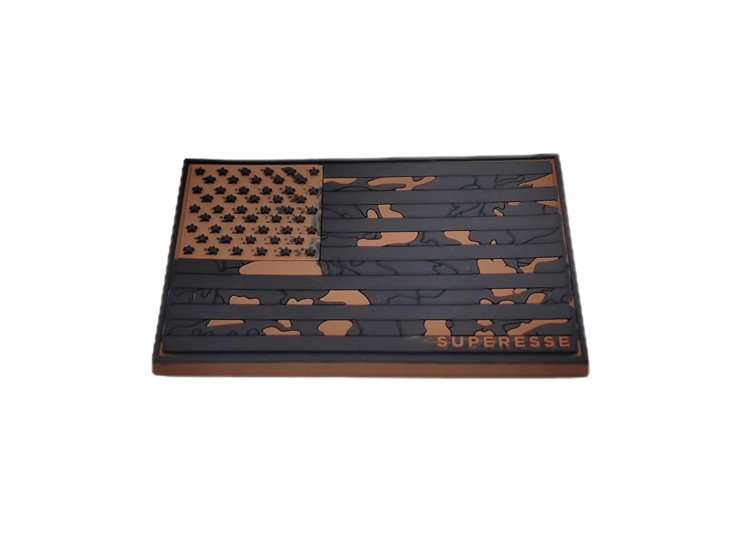 Storage Pocket Patch: Flagged Camo Superesse Straps LLC