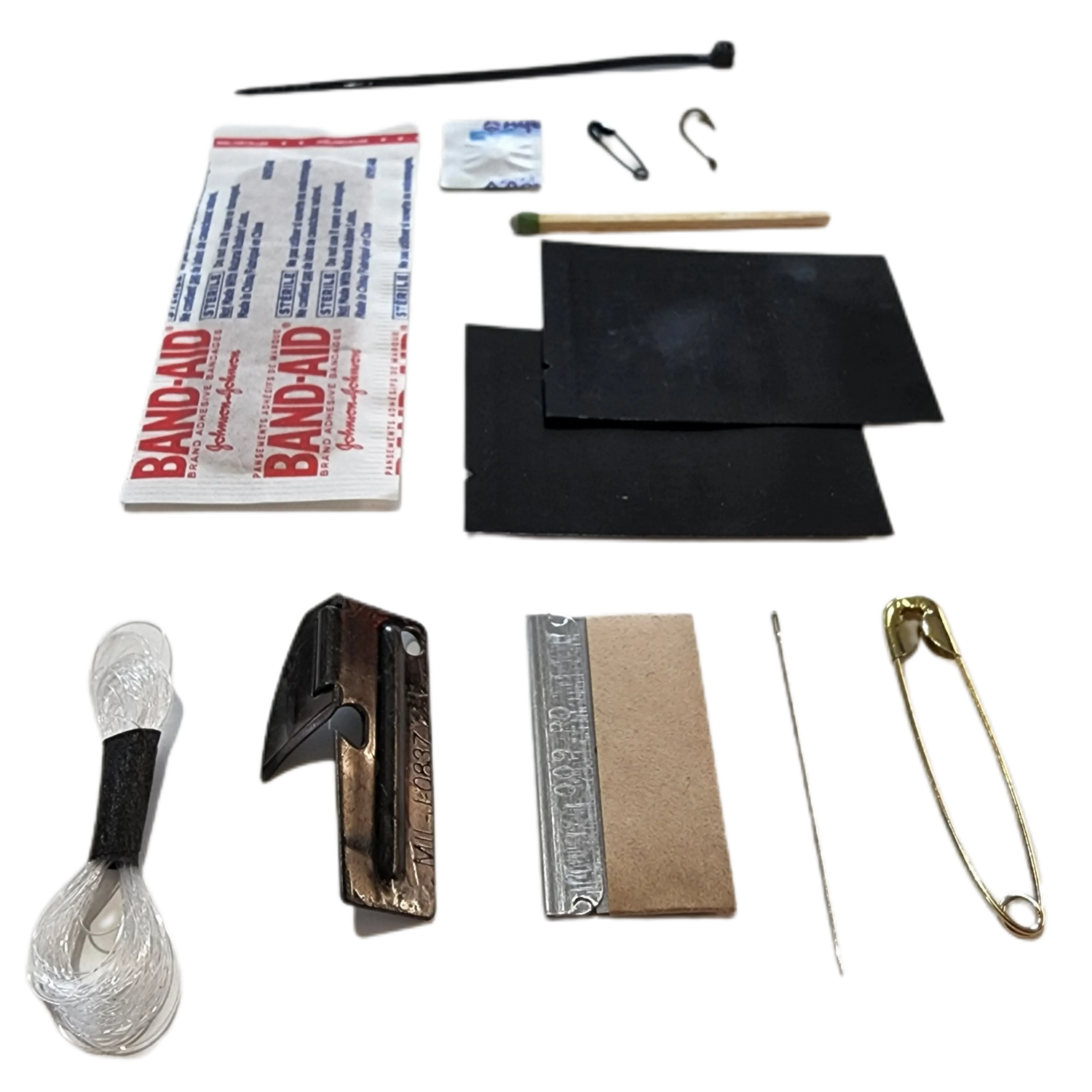 PSK Personal Survival Kit: essential supplies for last ditch survival or minor emergencies Superesse Straps LLC