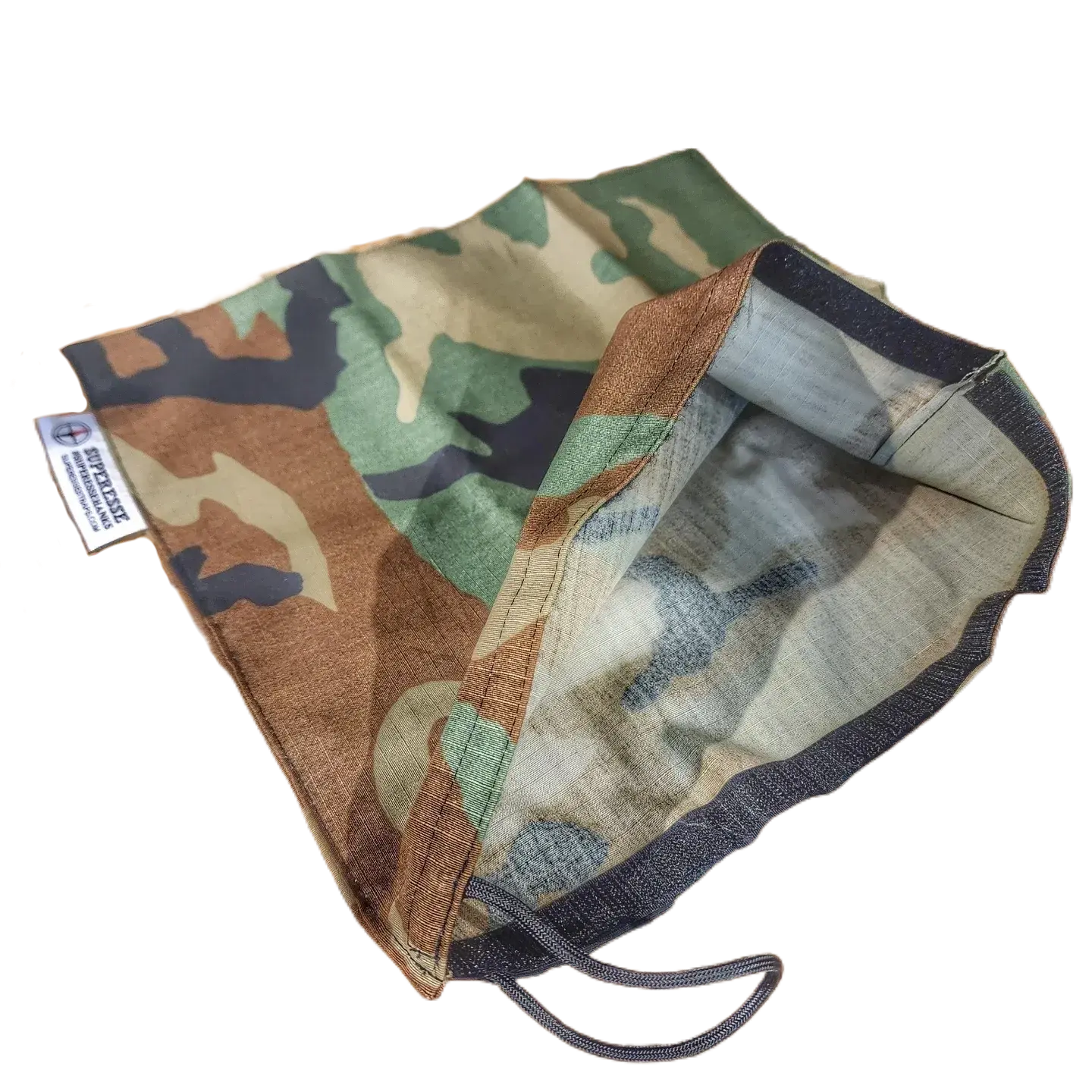 EDC Hank - Pocket Dump Storage Compartment Handkerchief. Superesse Straps LLC
