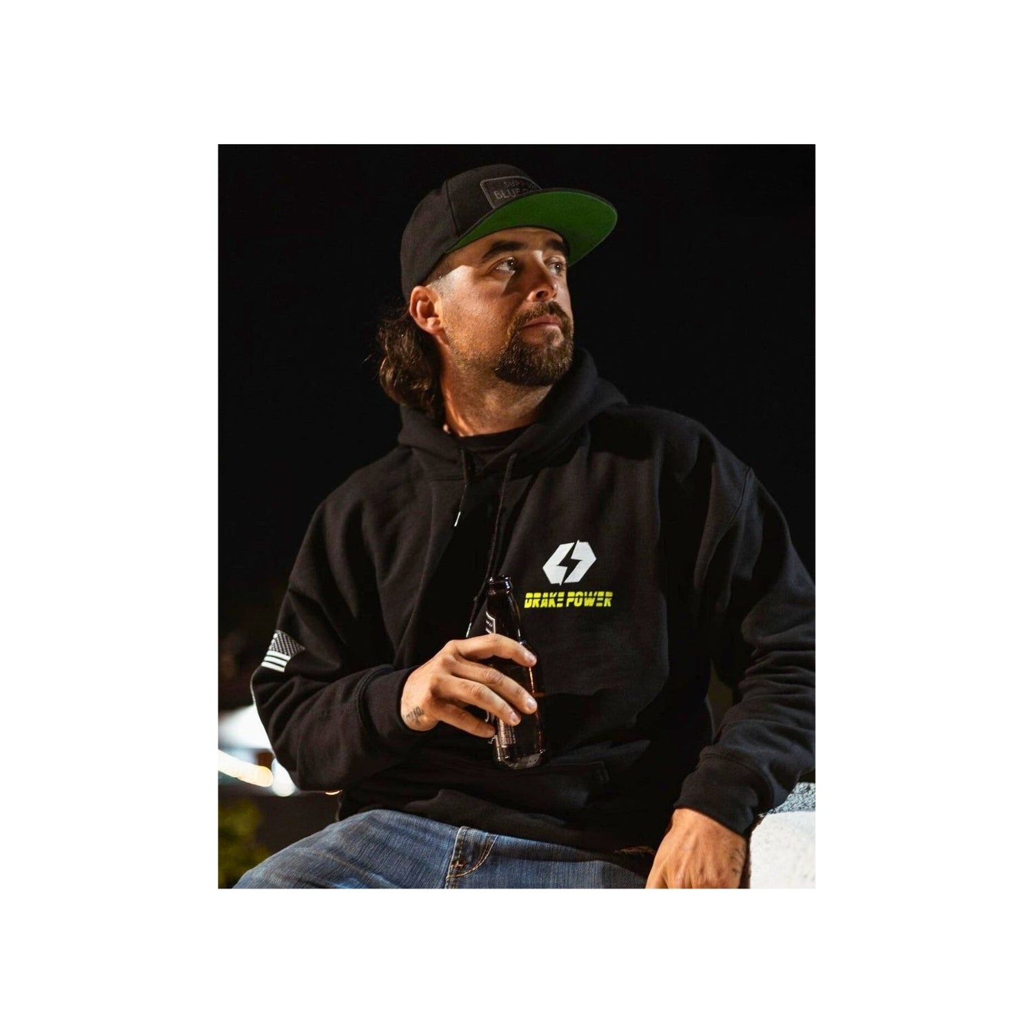 DRAKE POWER CLASSIC HI-VIZ DP PULLOVER HOODIE