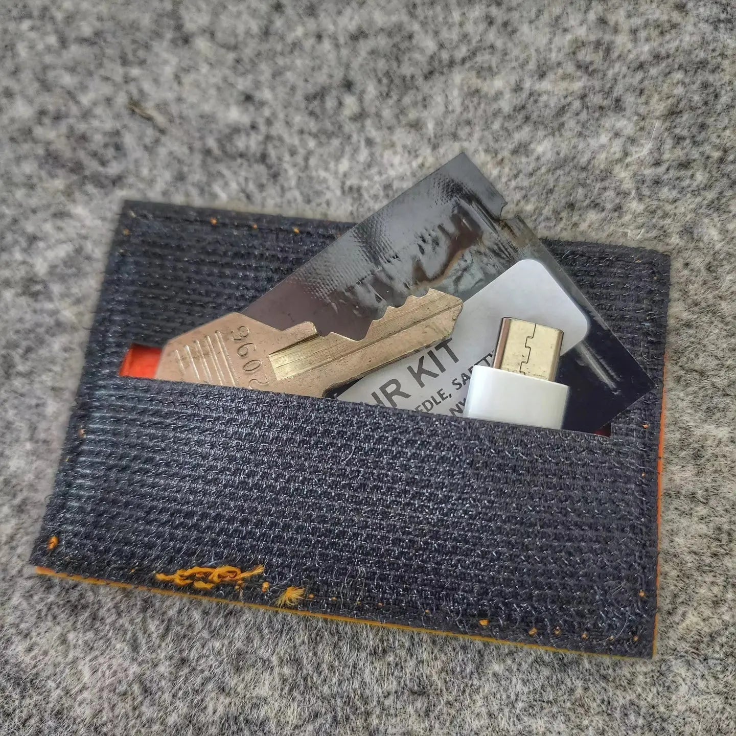 Storage Pocket Patch: Emergency Comms with Radio Frequency/Channel and Telephone Contact Numbers, ICE Card Superesse Straps LLC