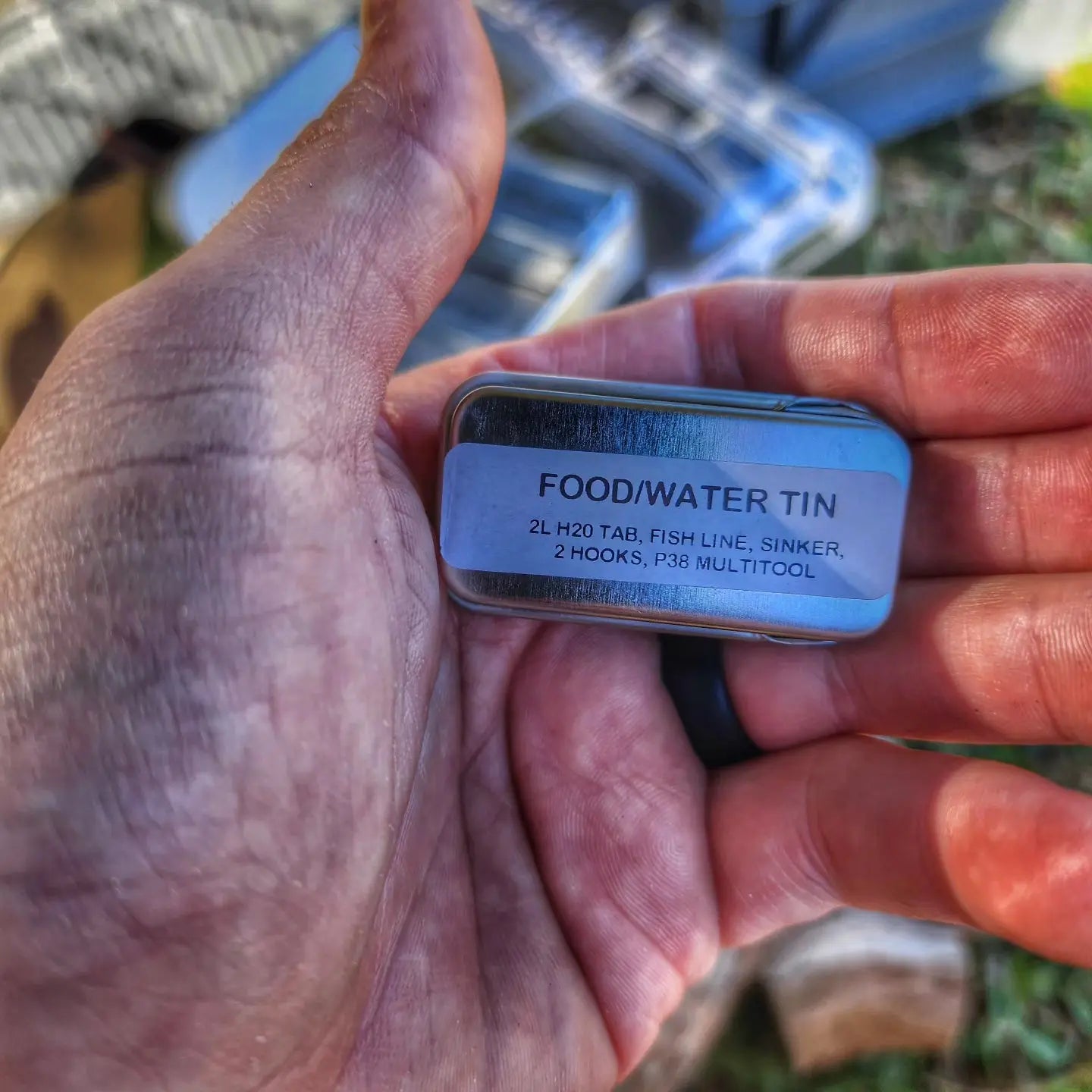 EDC Pocket Tin - Compartmentalized Survival Kits Superesse Straps LLC