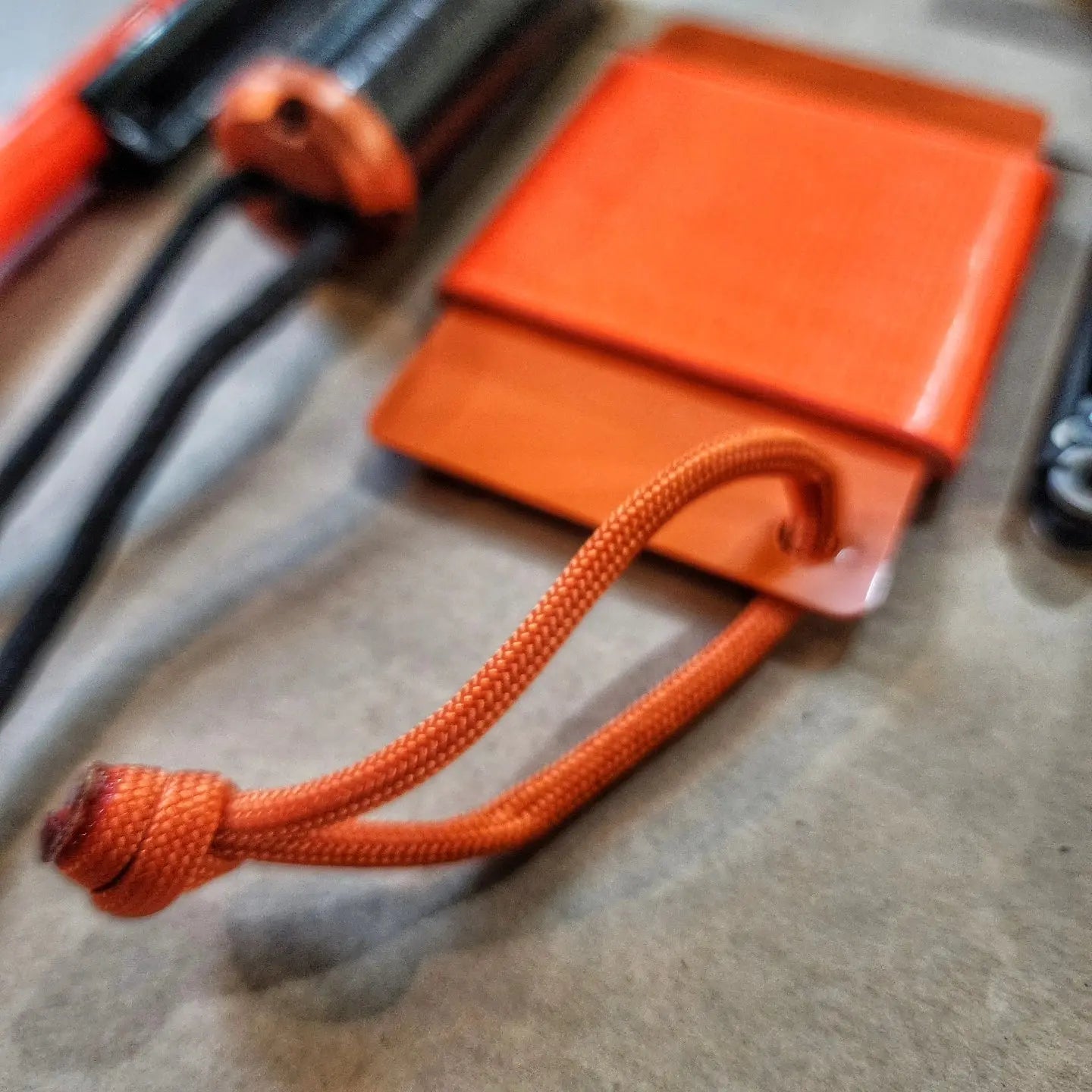 Tape Card - Duct Tape wrapped Credit Card w/ Paracord Lanyard Superesse Straps LLC