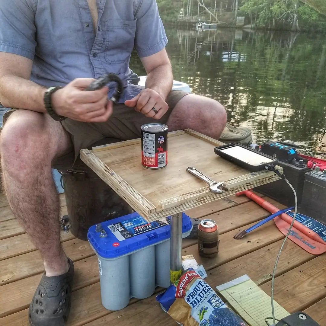 Camper Strap - Outdoor, Hike, & Kayak ready Survival Fire Starter Paracord Bracelet. Superesse Straps LLC