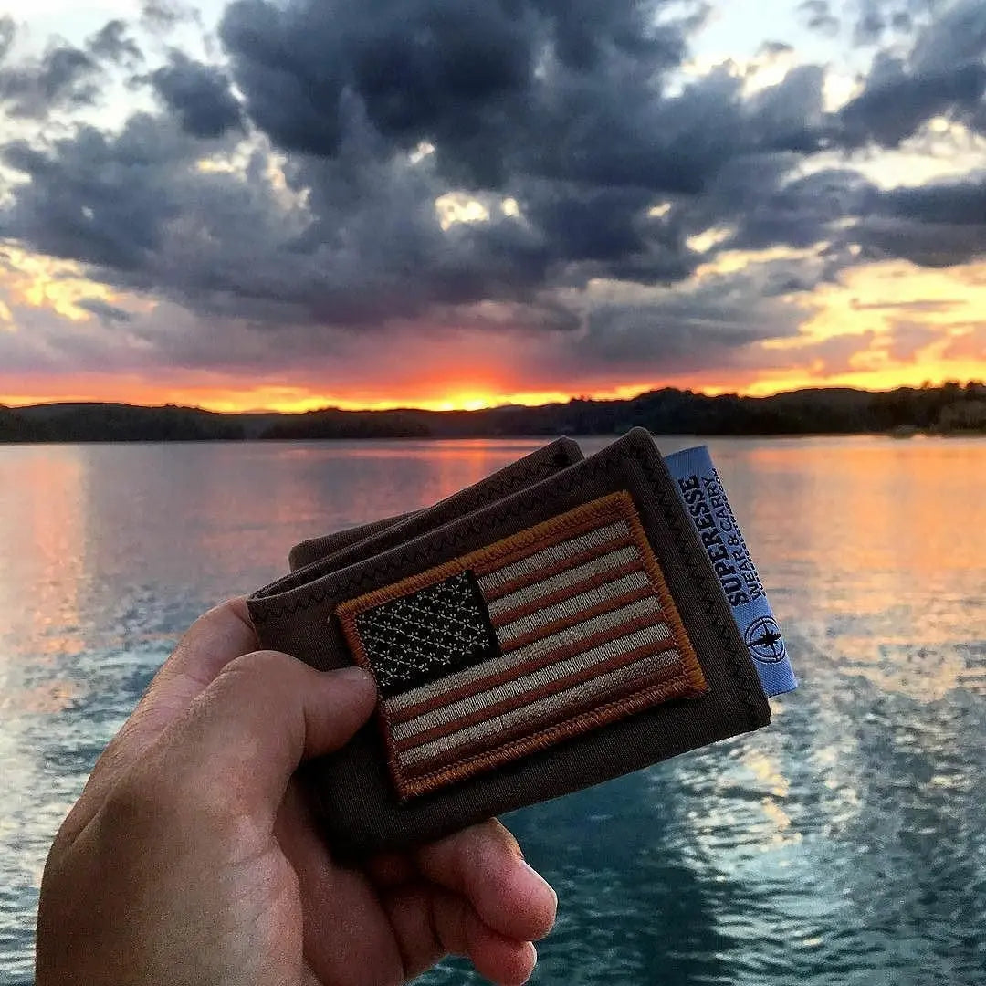 Tactical Tissue: Morale Patch compatible Ripstop stitched hank with covert storage pocket. Superesse Straps LLC