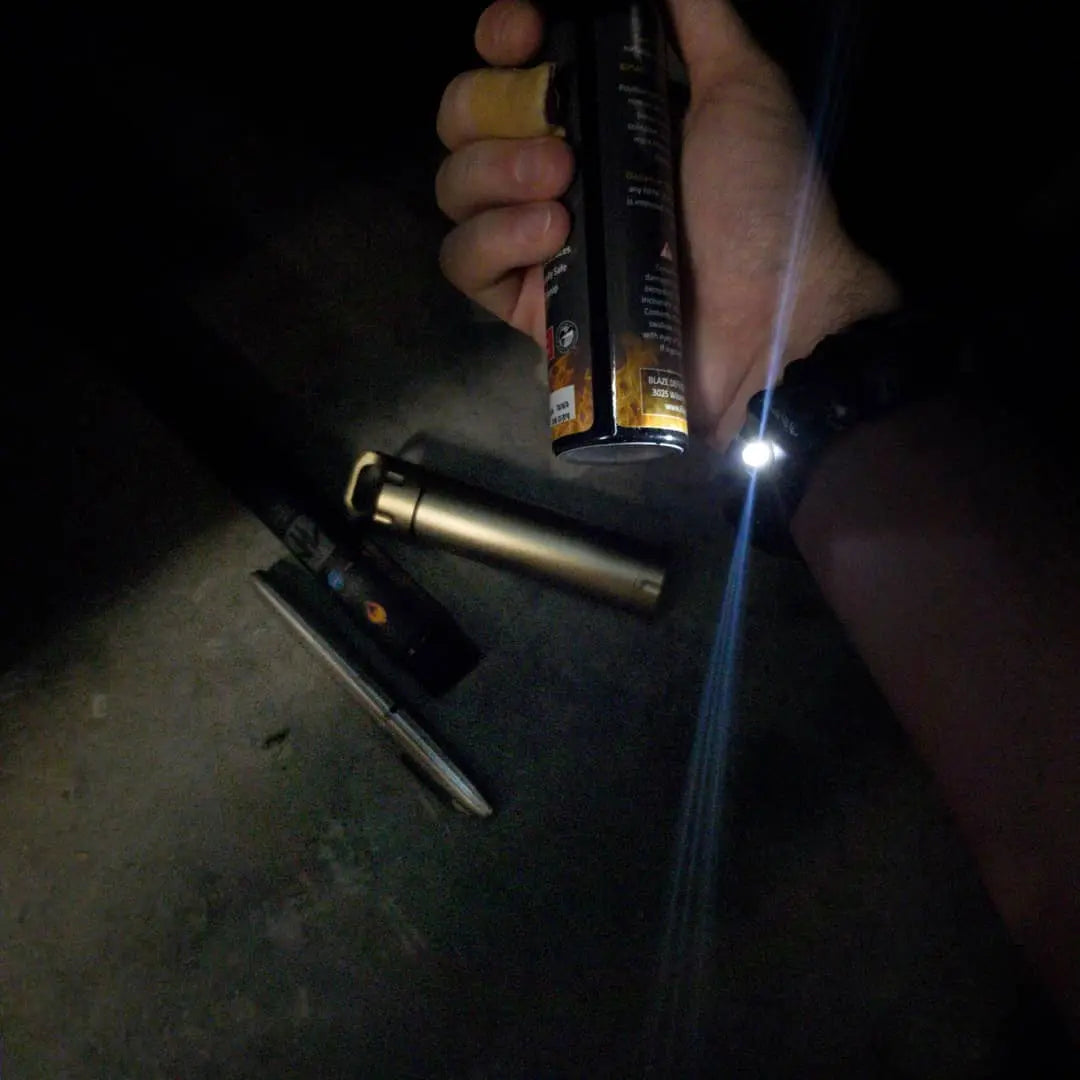 EDC Prepper - Paracord Bracelet Urban Tool Kit Equipped w/ LED Light, fire starter, blade, compass. Superesse Straps LLC