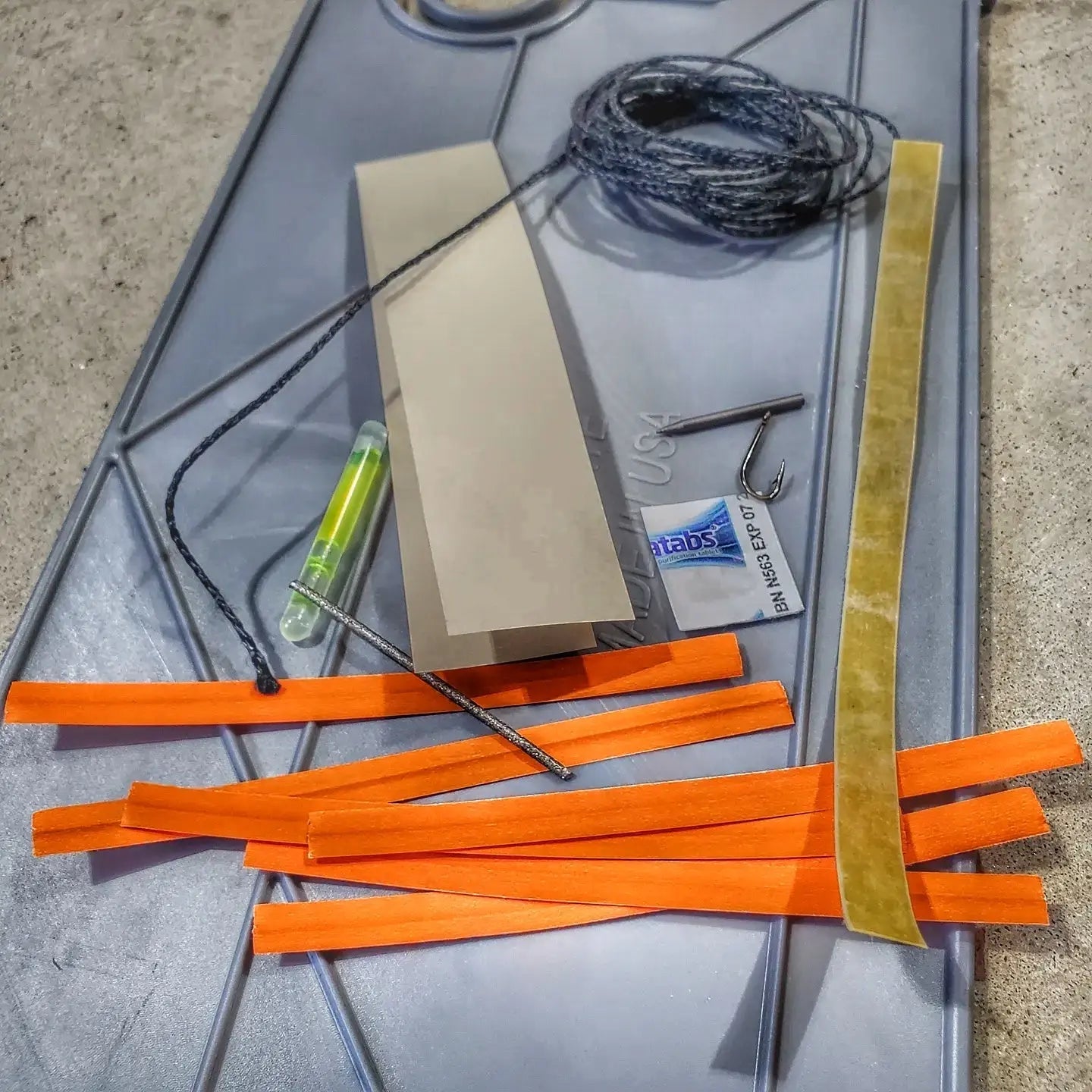 SERE Sidekick- Tactical Survival Paracord Bracelet to Evade, Resist & Escape. Superesse Straps LLC