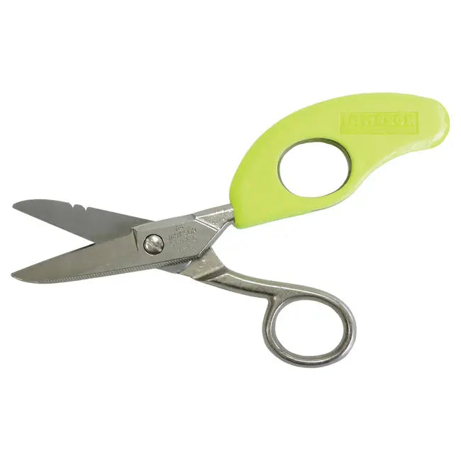 Jameson Electrician Splicer Scissors with Snip Grip Jameson