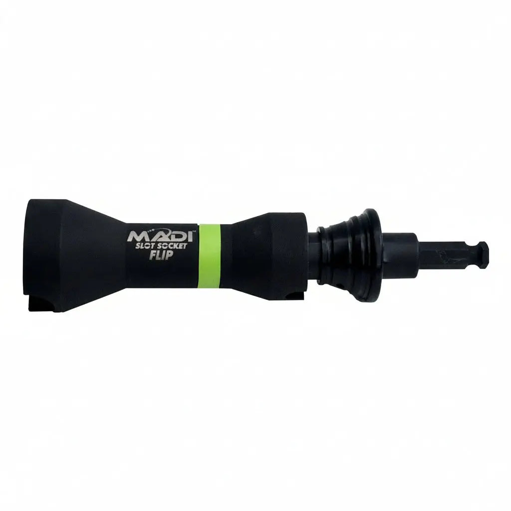 Madi - Compact Slot Socket Flip with Secure Lock Adapter MADI