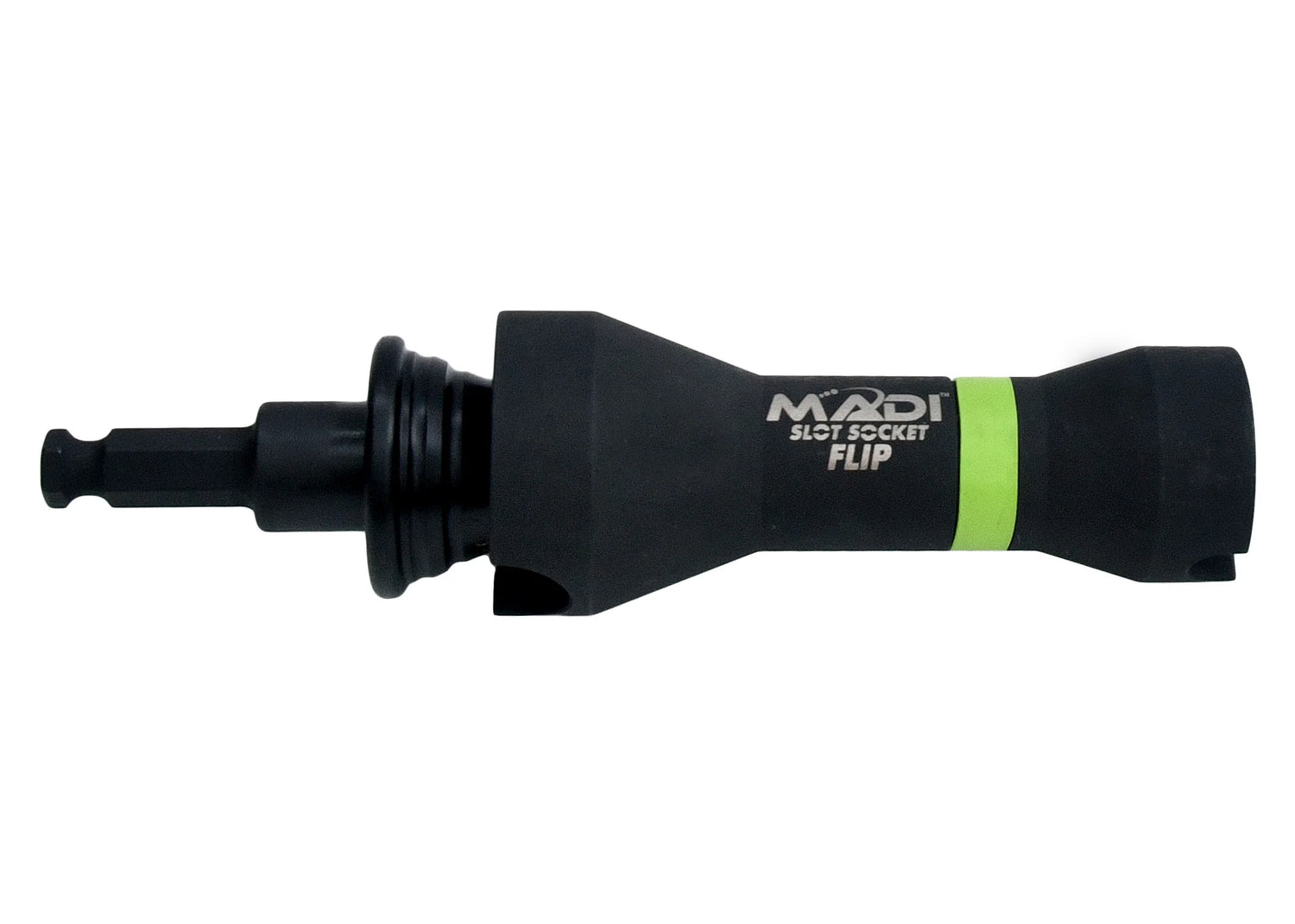 Madi - Compact Slot Socket Flip with Secure Lock Adapter