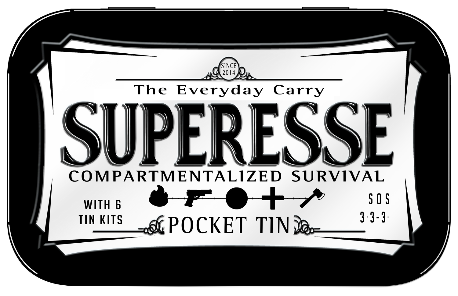 EDC Pocket Tin: Superesse Straps LLC