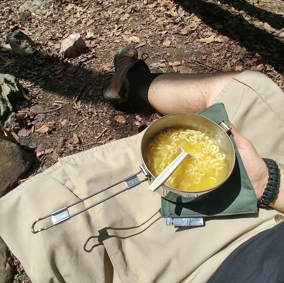 Tactical Tissue: Morale Patch compatible Ripstop stitched hank with covert storage pocket. Superesse Straps LLC