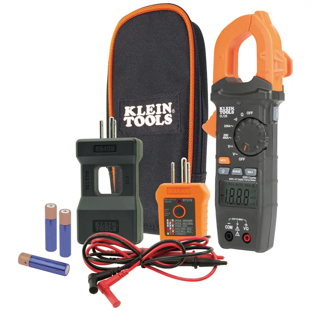 Clamp Meter Electrical Test Kit Klein Tools