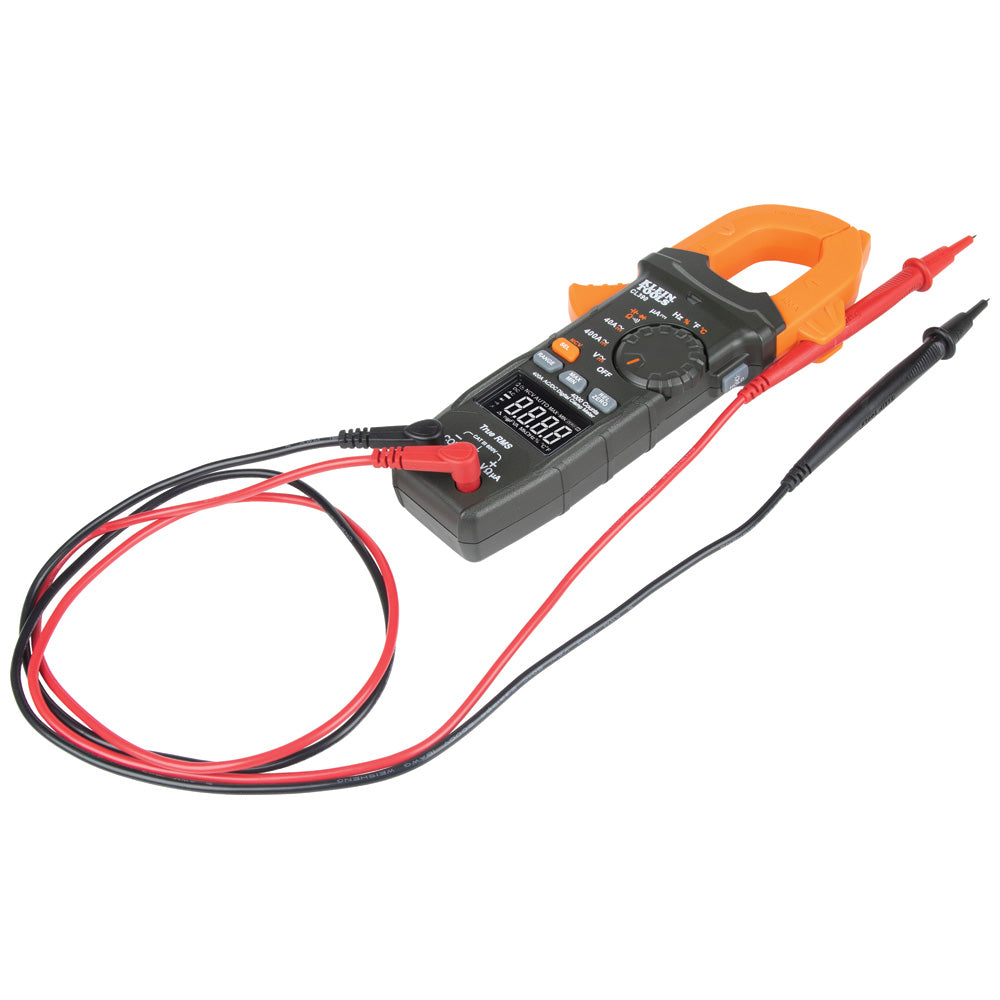 Klein AC/DC Digital Clamp Meter, Auto-Ranging 400 Amp