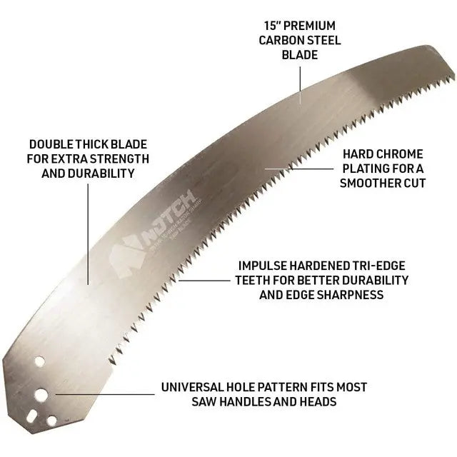 NOTCH 18' FIBERGLASS POLE SAW SET Notch