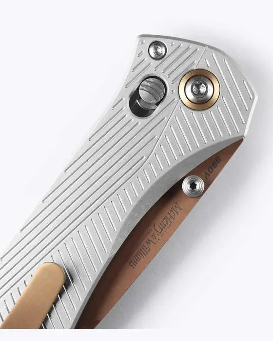 Benchmade - SEVEN | TEN™ | GRAY ALUMINUM | RECURVE Benchmade