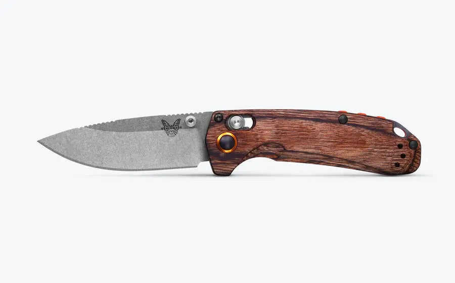 Benchmade - NORTH FORK | STABILIZED WOOD | DROP-POINT Benchmade