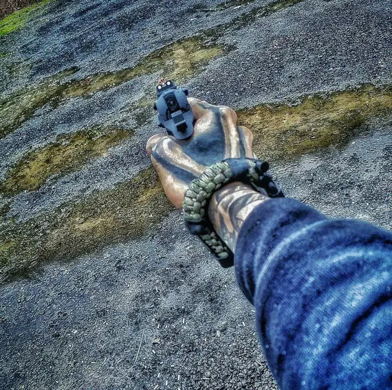 SERE Sidekick- Tactical Survival Paracord Bracelet to Evade, Resist & Escape. Superesse Straps LLC