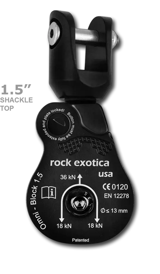 Rock Exotica - Omni-Block Swivel Pulleys Rock Exotica