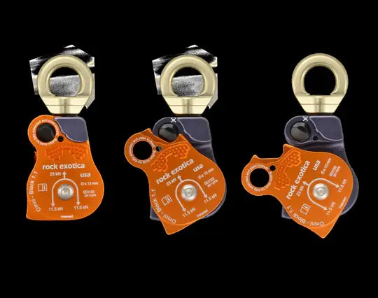 Rock Exotica - Omni-Block Swivel Pulleys Rock Exotica