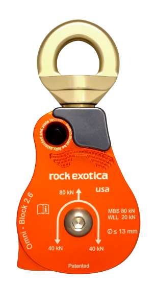 Rock Exotica - Omni-Block Swivel Pulleys