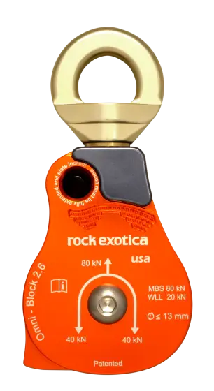 Rock Exotica - Omni-Block Swivel Pulleys Rock Exotica