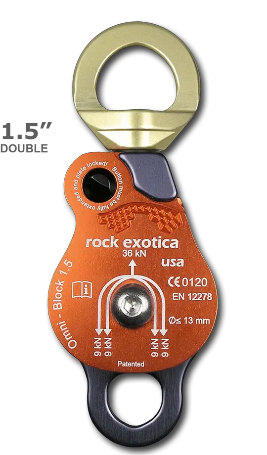 Rock Exotica - Omni-Block Swivel Pulleys Rock Exotica