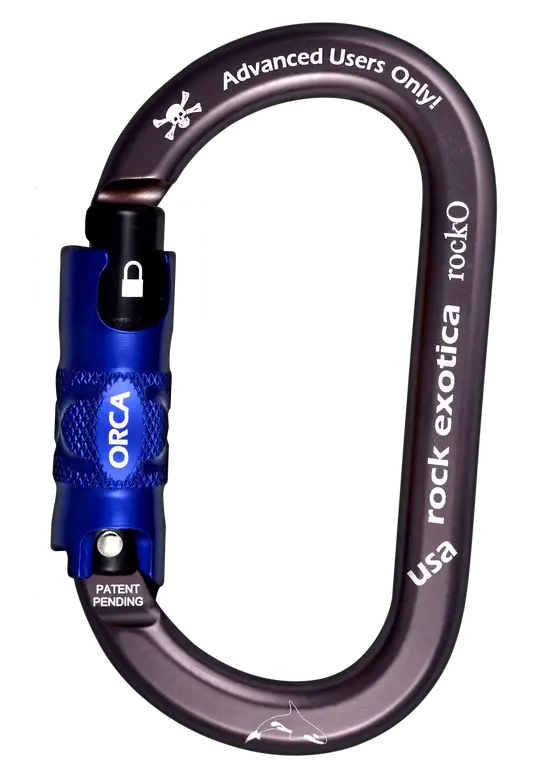 Rock Exotica - rockO ORCA-Lock Carabiner Rock Exotica