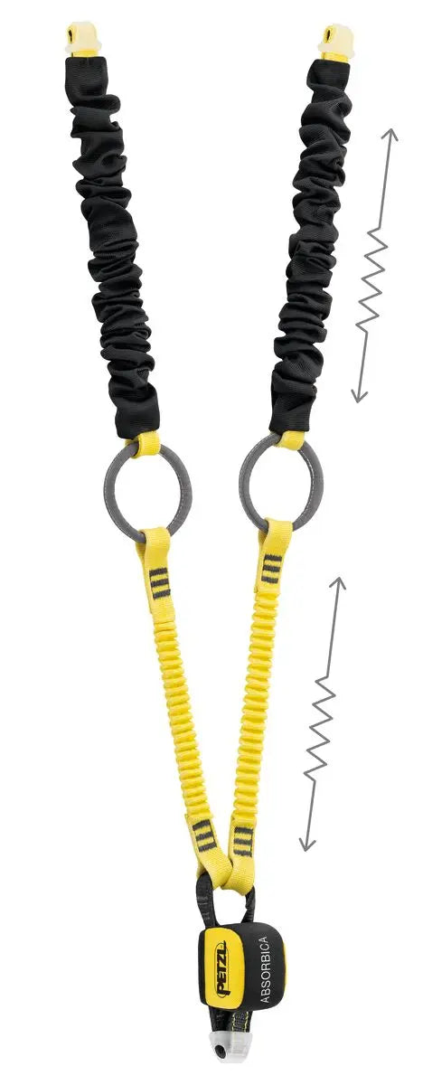 Petzl - ABSORBICA®-Y TIE-BACK - Energy Absorber Double Petzl