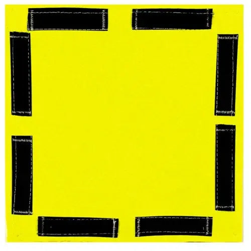 Salisbury Blanket Class 0 Type II 12x12 Yellow Velcro Salisbury