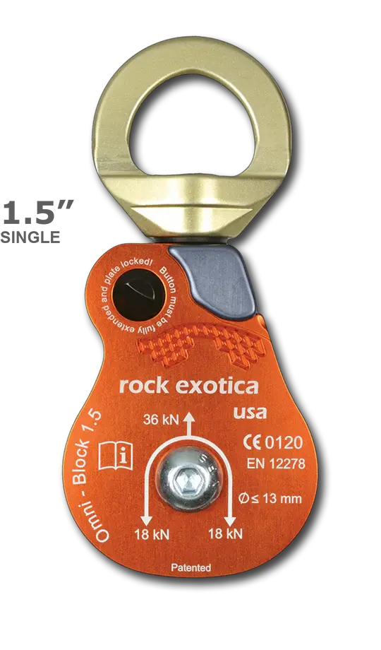 Rock Exotica - Omni-Block Swivel Pulleys Rock Exotica