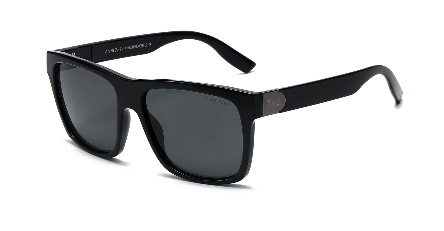Z87 MADHOOK 2.0 LR: MATTE BLACK POLARIZED Wye Delta LLC