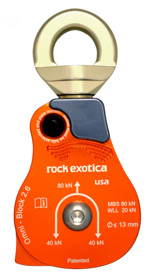 Rock Exotica - Omni-Block Swivel Pulleys