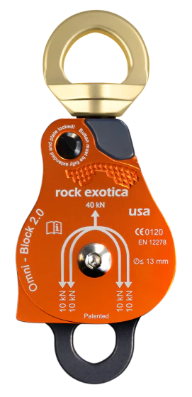Rock Exotica - Omni-Block Swivel Pulleys