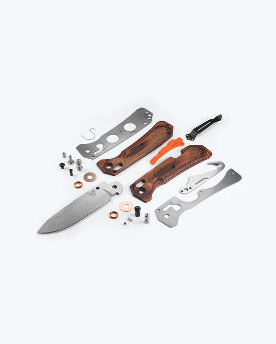 Benchmade - GRIZZLY CREEK | STABILIZED WOOD | DROP-POINT