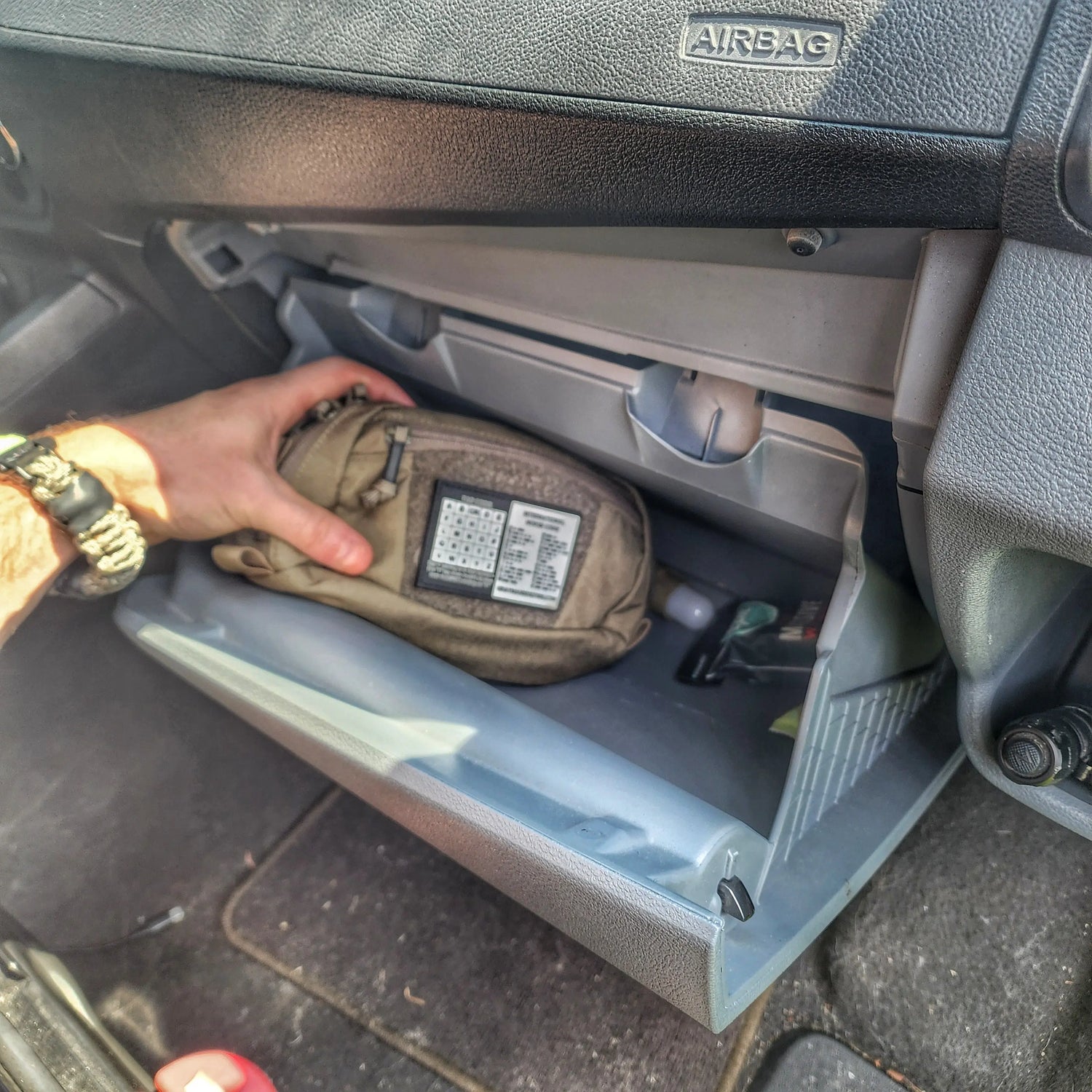 Storage Pocket Patch: Morse and Tap Code Superesse Straps LLC