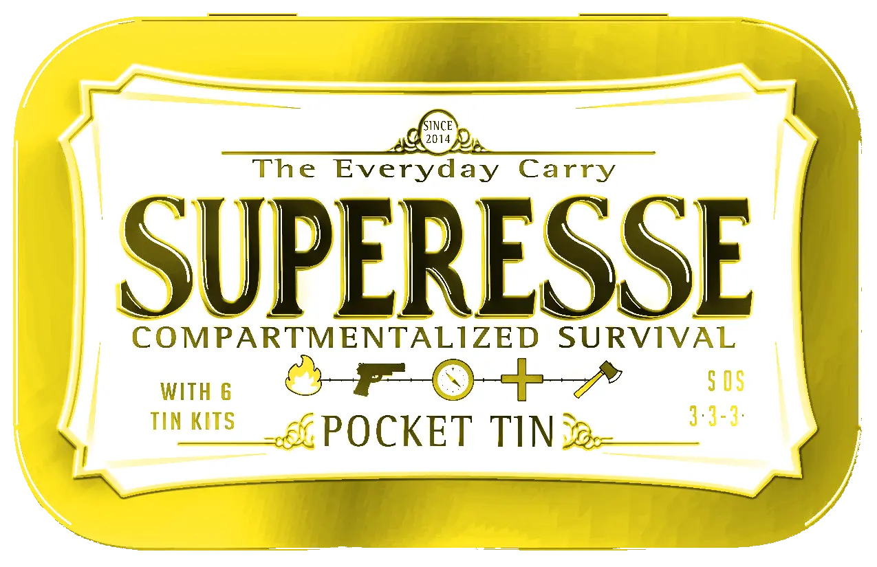 EDC Pocket Tin: Superesse Straps LLC