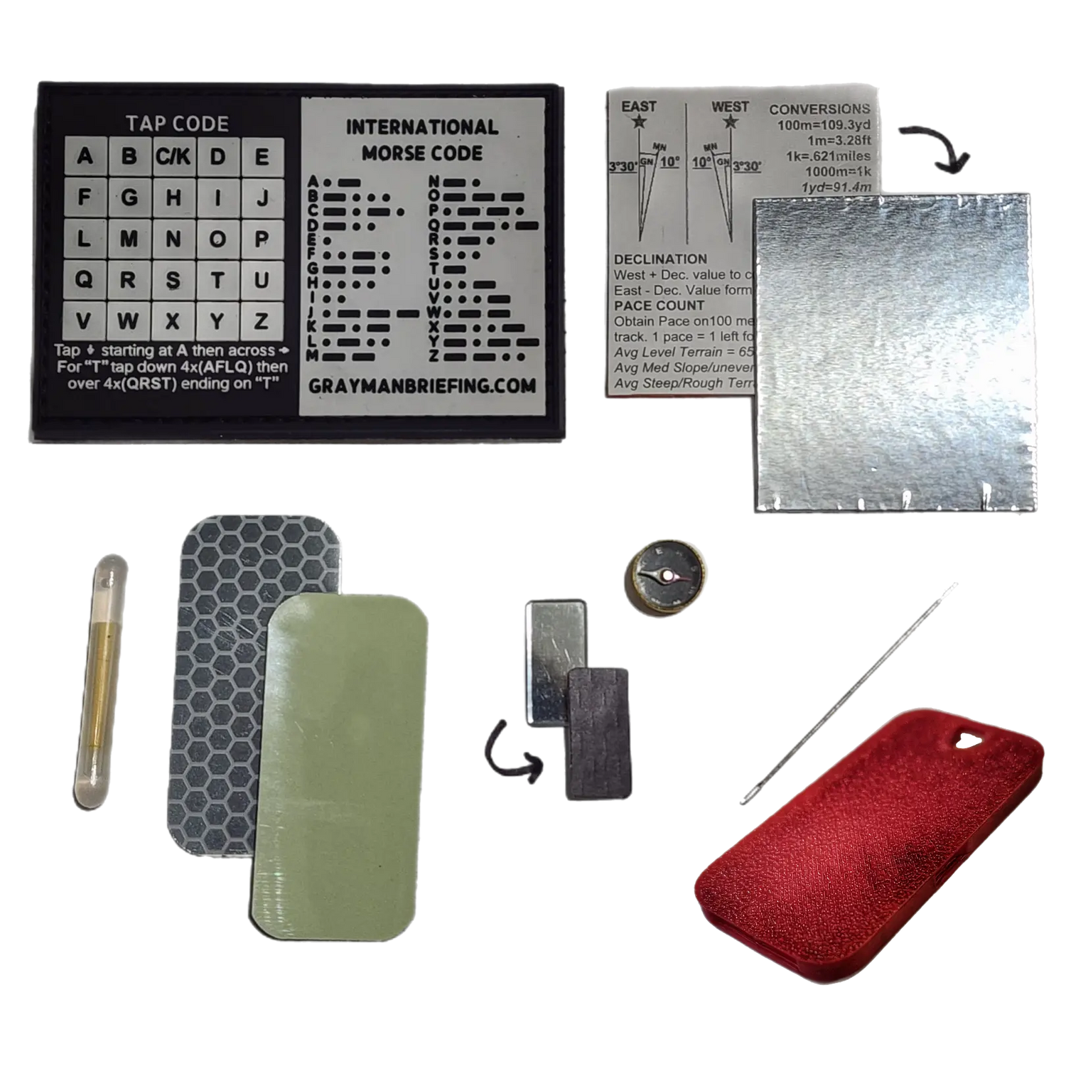 Signal/Navigation Patch Kit: comms signaling surfaces, friendly fire identification, and navigation Superesse Straps LLC
