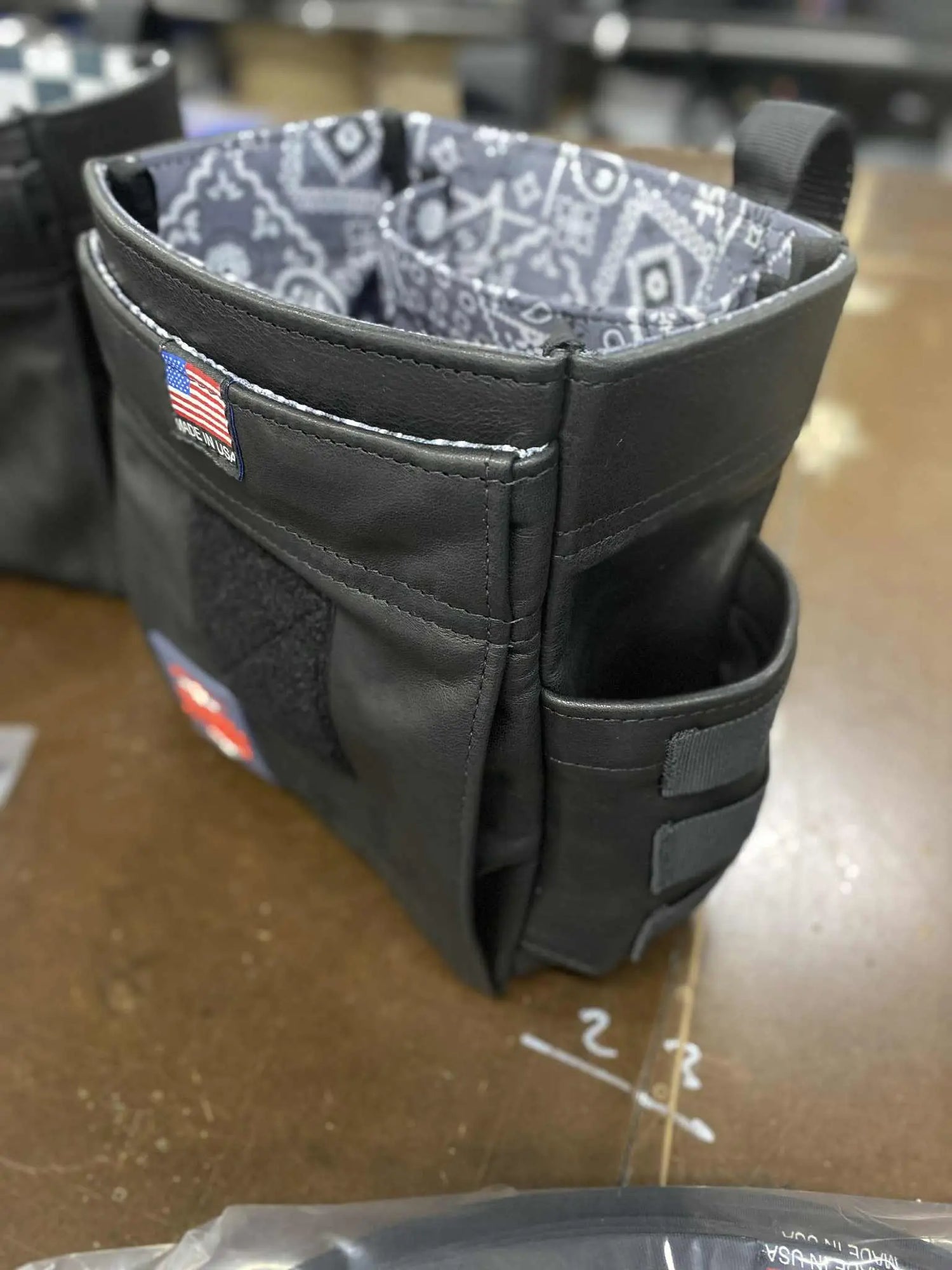 DRAKE POWER LEATHER DITTY BAG Drake Power