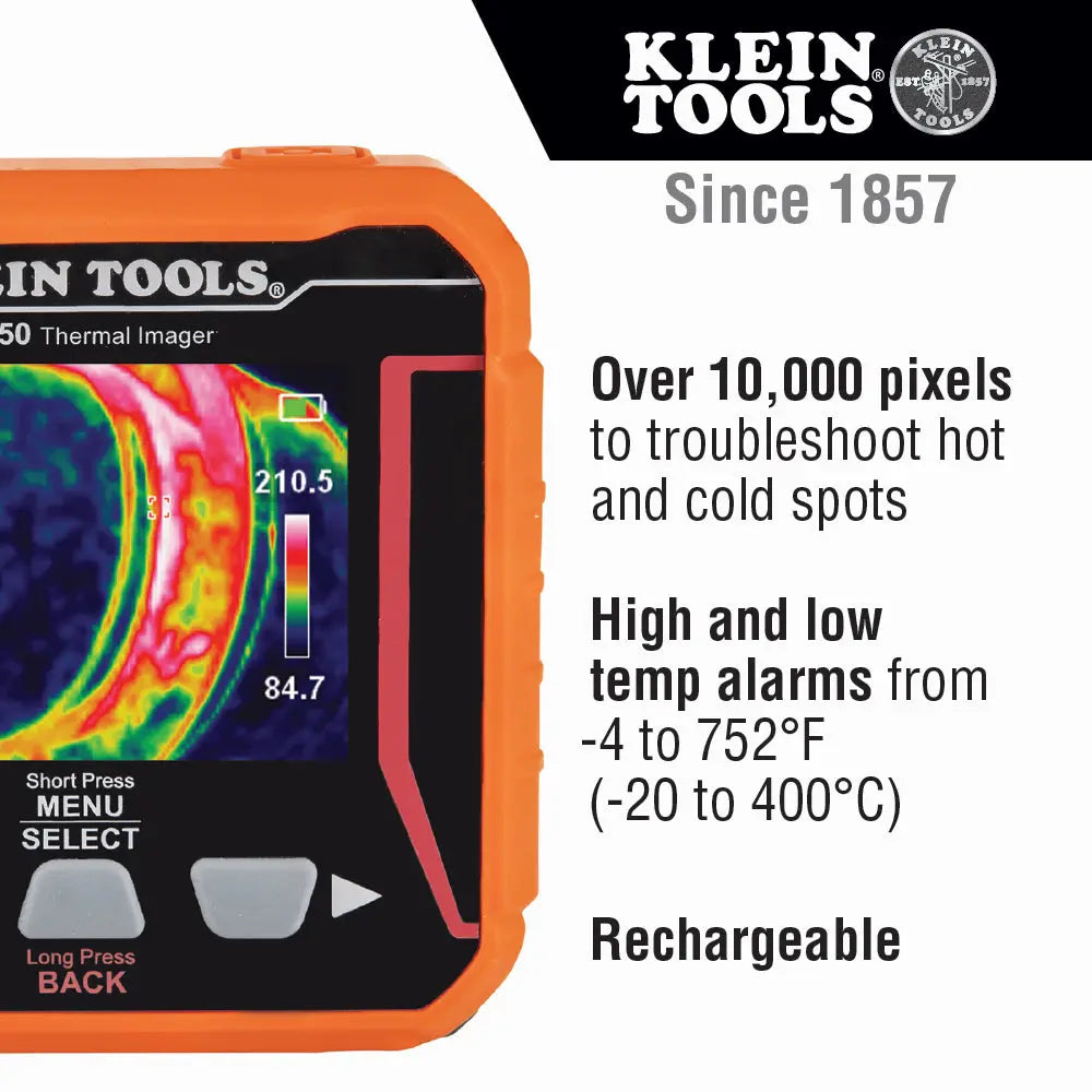Rechargeable Thermal Imaging Camera Klein Tools