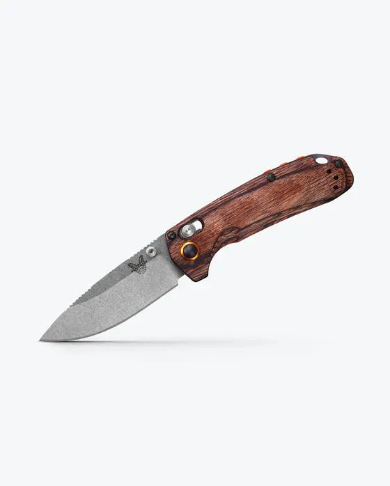 Benchmade - NORTH FORK | STABILIZED WOOD | DROP-POINT Benchmade